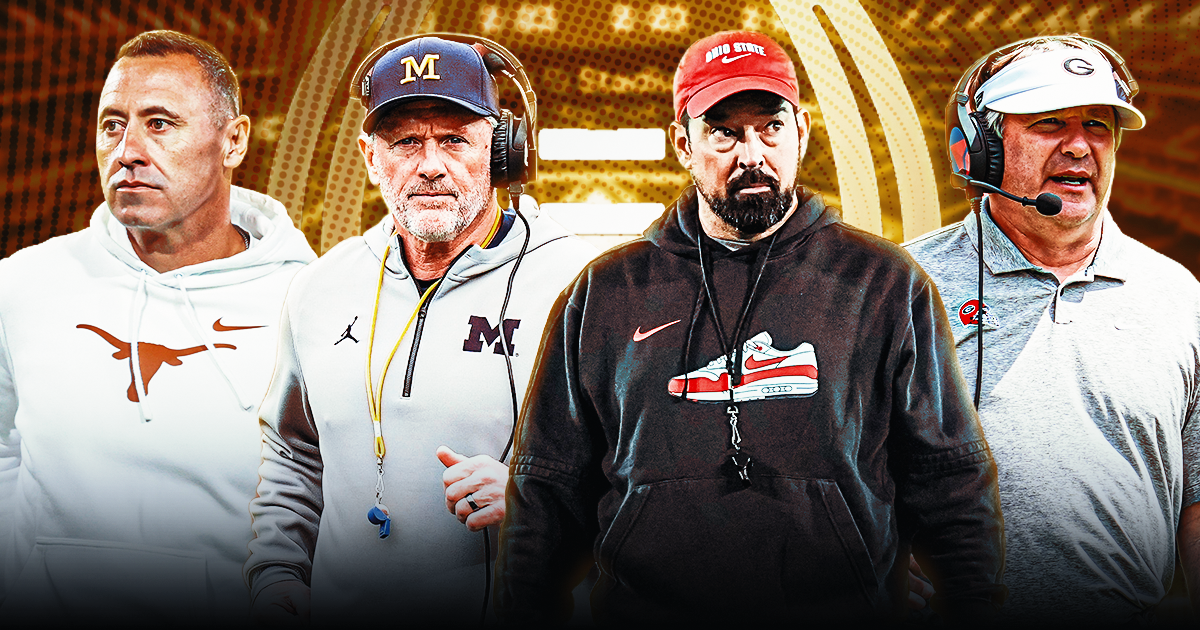 Steve Sarkisian, Kyle Whittingham, Ryan Day, Kirby Smart