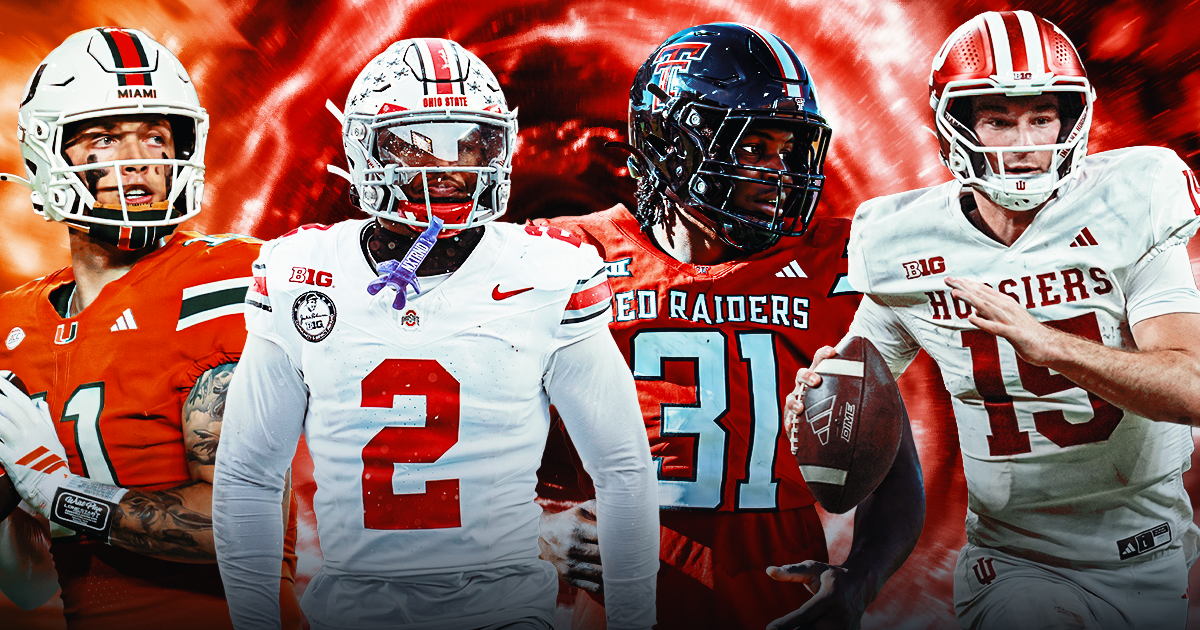 Carson Beck, Caleb Downs, David Bailey and Fernando Mendoza