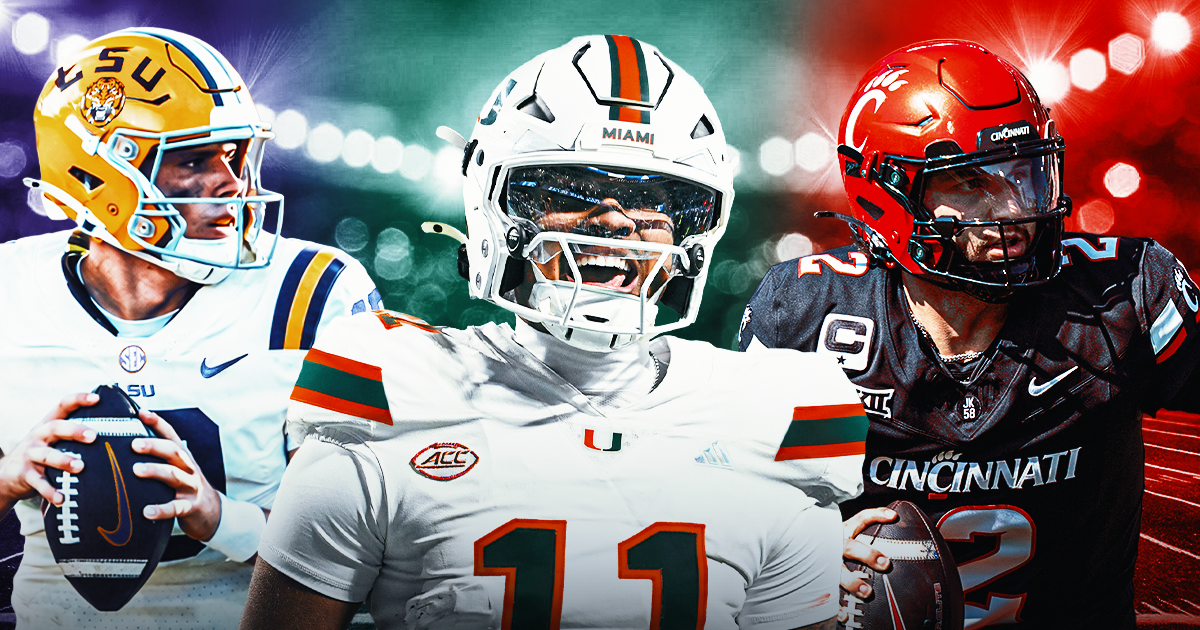 Sam Leavitt, Darian Mensah, Brendan Sorsby