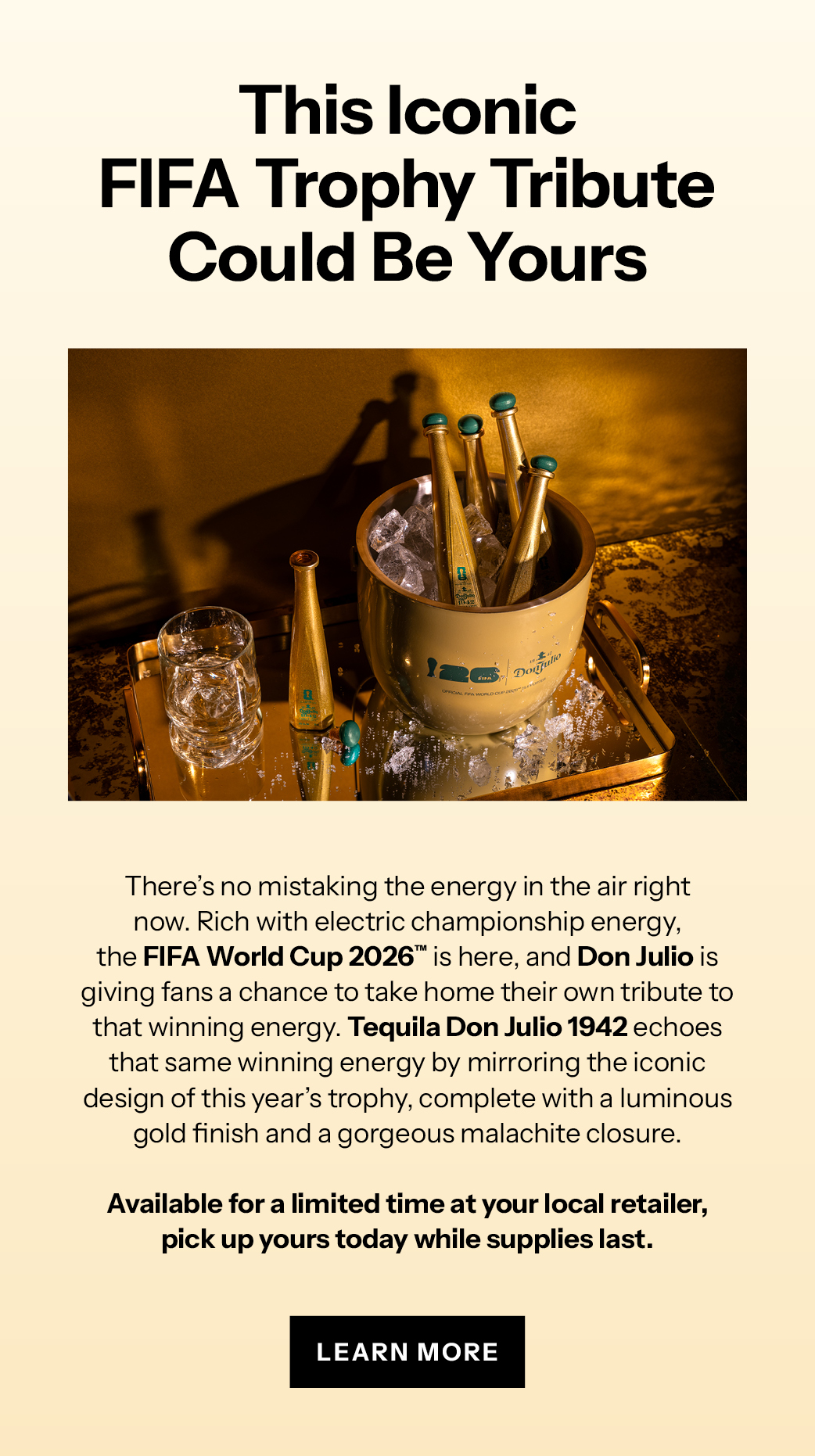 This Iconic FIFA Trophy Tribute Could Be Yours This Iconic FIFA Trophy Tribute Could Be Yours