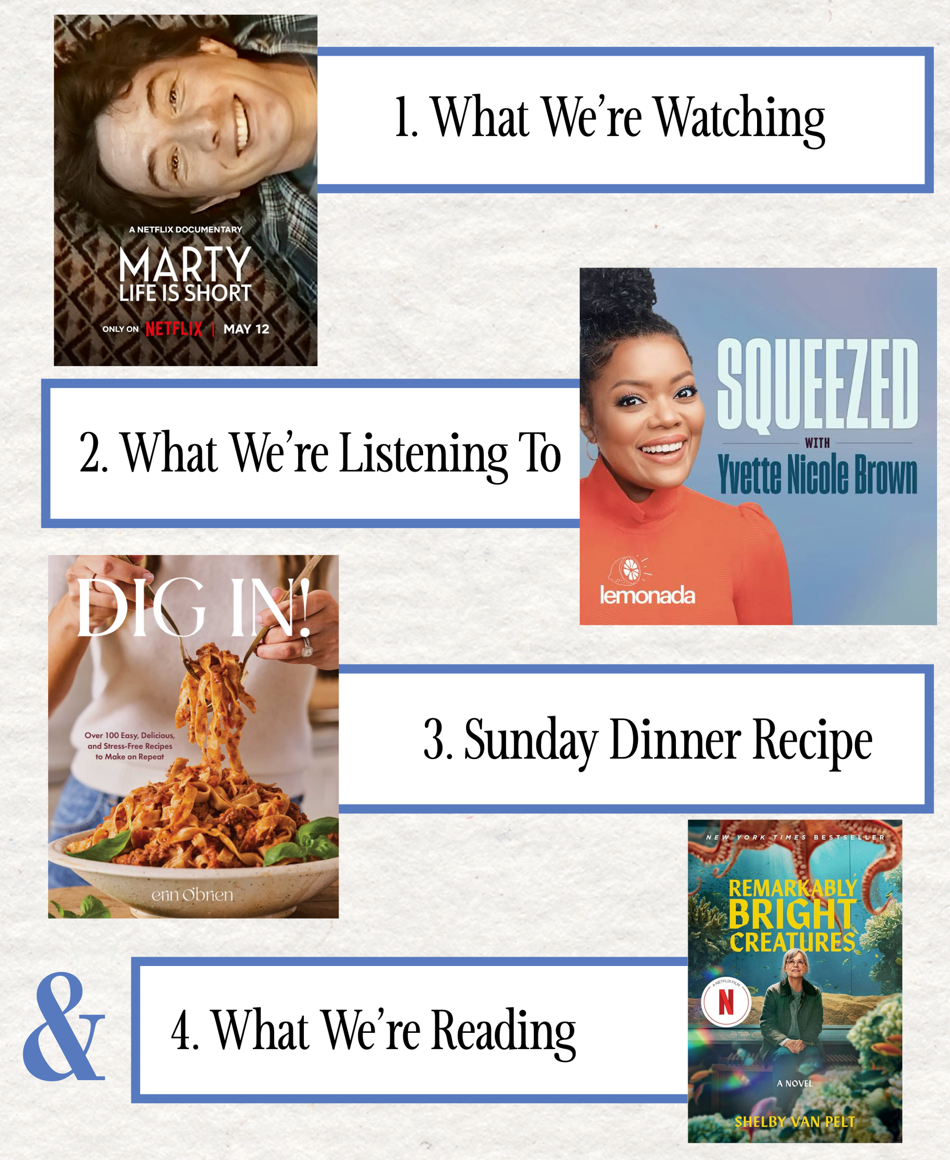 Sunday Paper Recommends—Week of May 24, 2026