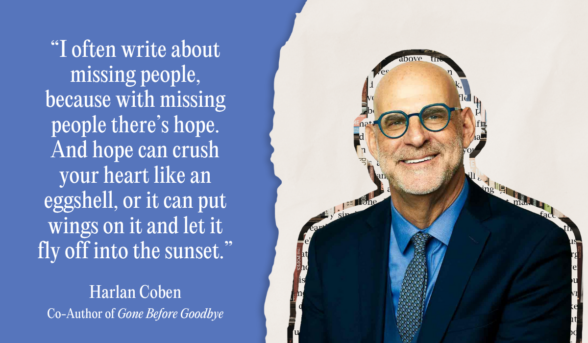 Harlan Coben, author of Gone Before Goodbye