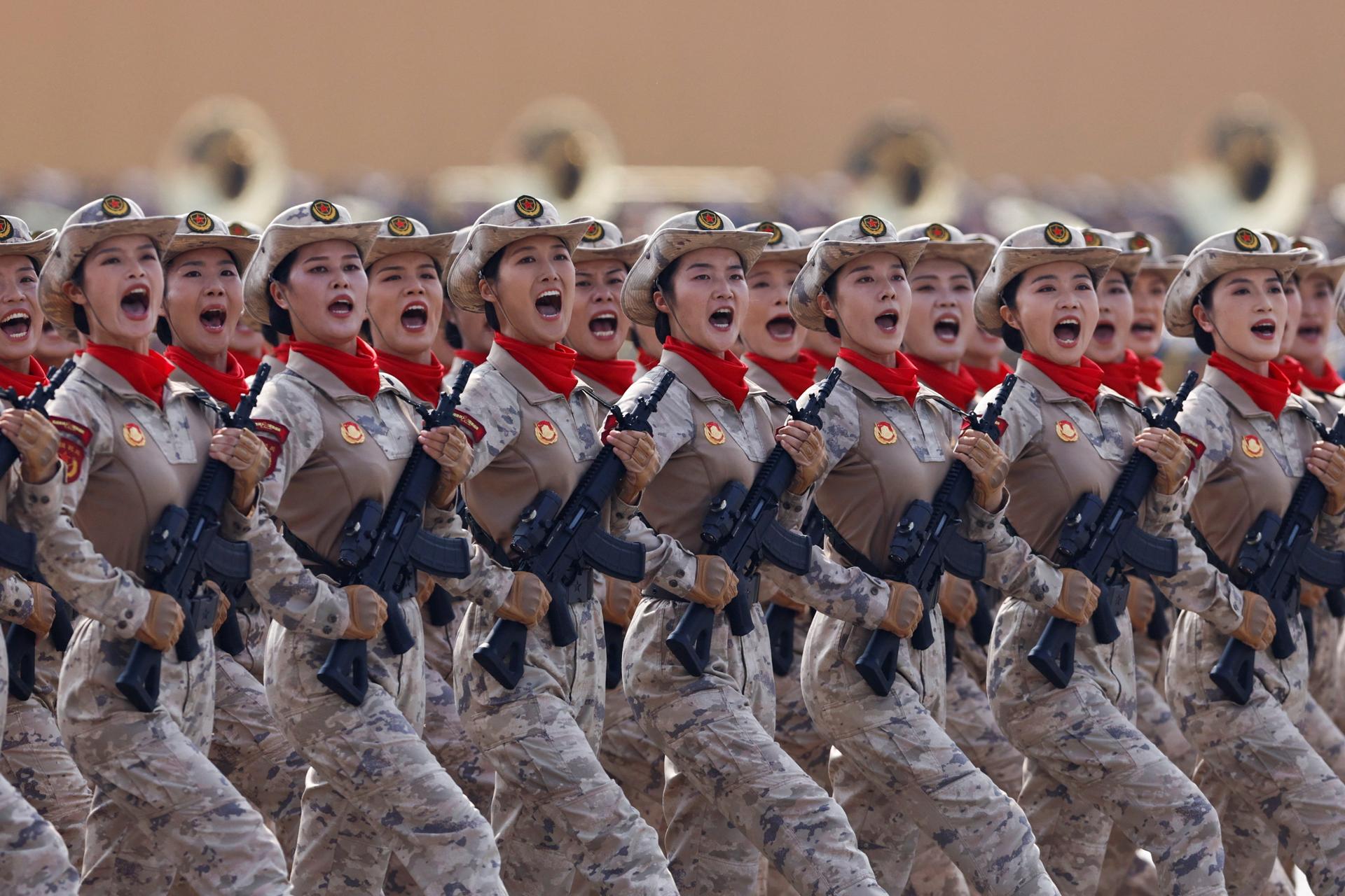 A military parade to mark the 80th anniversary of the end of World War Two in Beijing