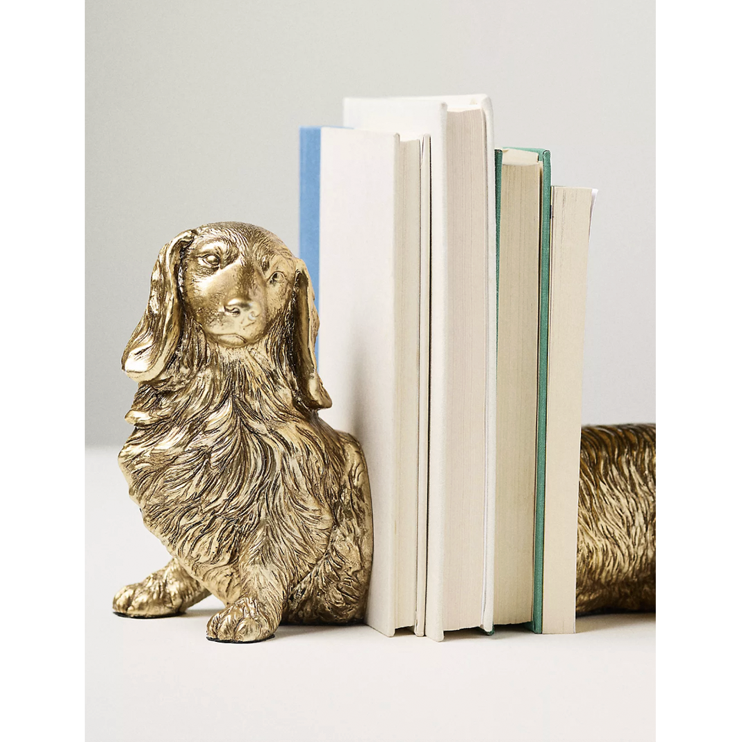 anthro dachshund bookends