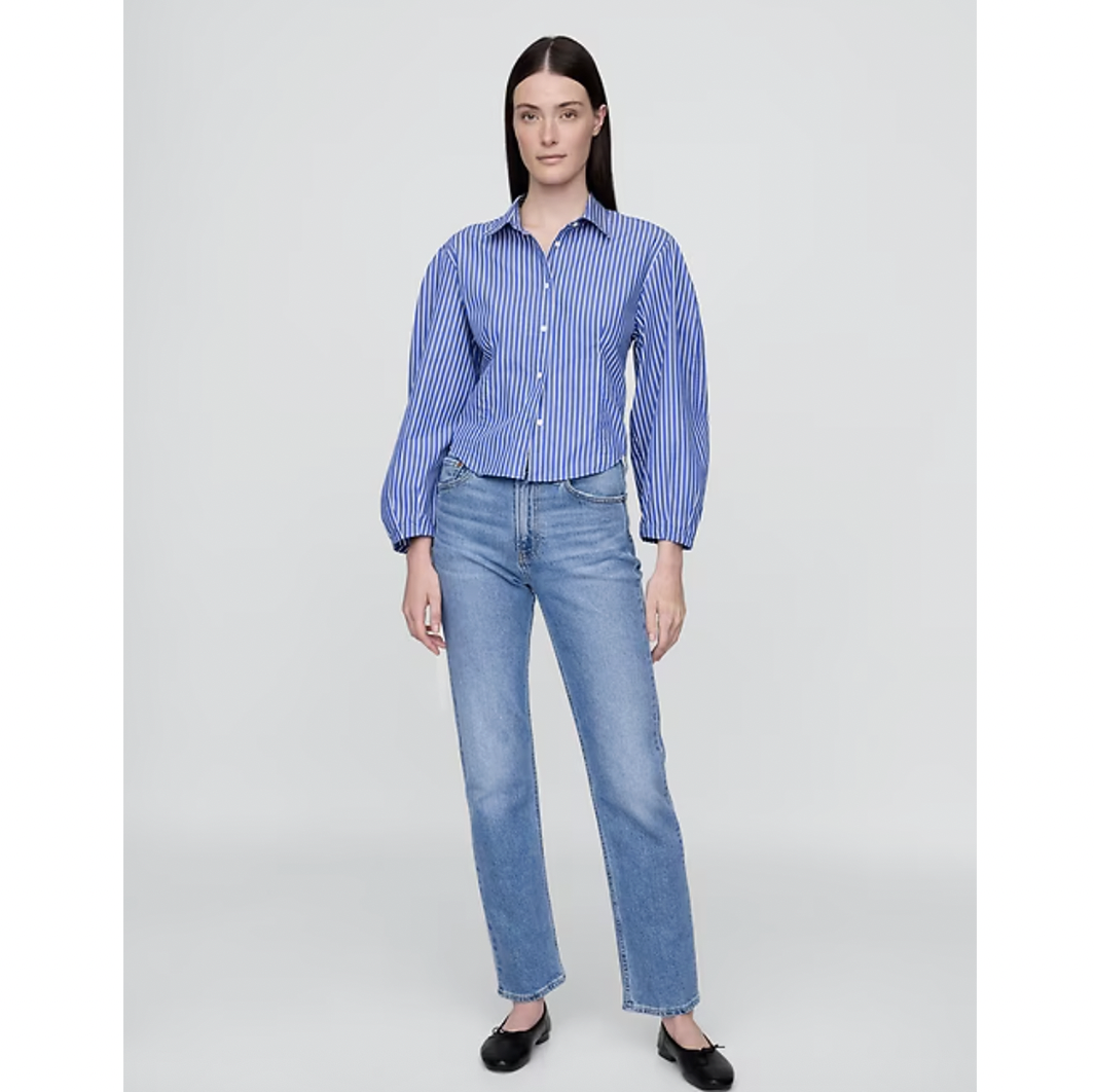 gap balloon sleeve shirt