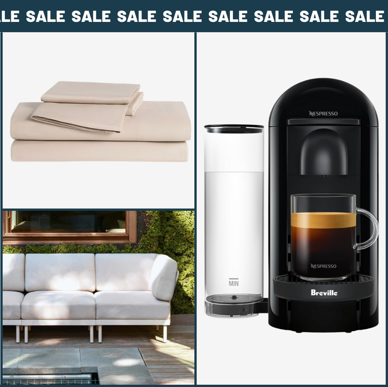 collage of products