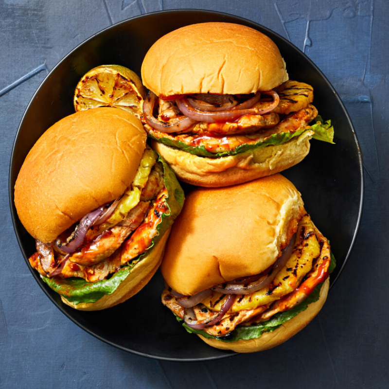 pork pineapple sandwiches