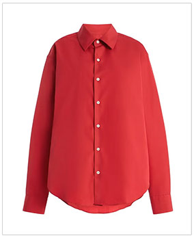 COMME SI La Classica Cotton-Poplin Shirt