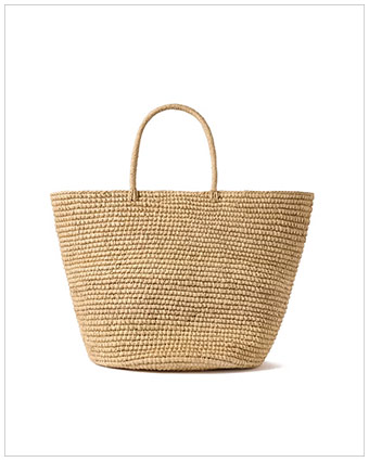 SENSI STUDIO Large Straw Tote