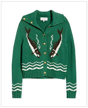 THE GREAT Bass Cardigan