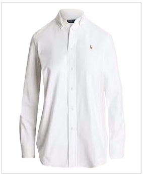 RALPH LAUREN Stretch Slim Fit Oxford Shirt