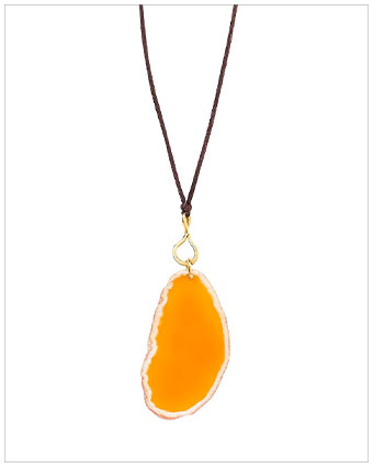 CHAN LUU Sienna Agate Necklace