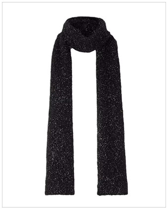 DRIES VAN NOTEN Metallic Scarf