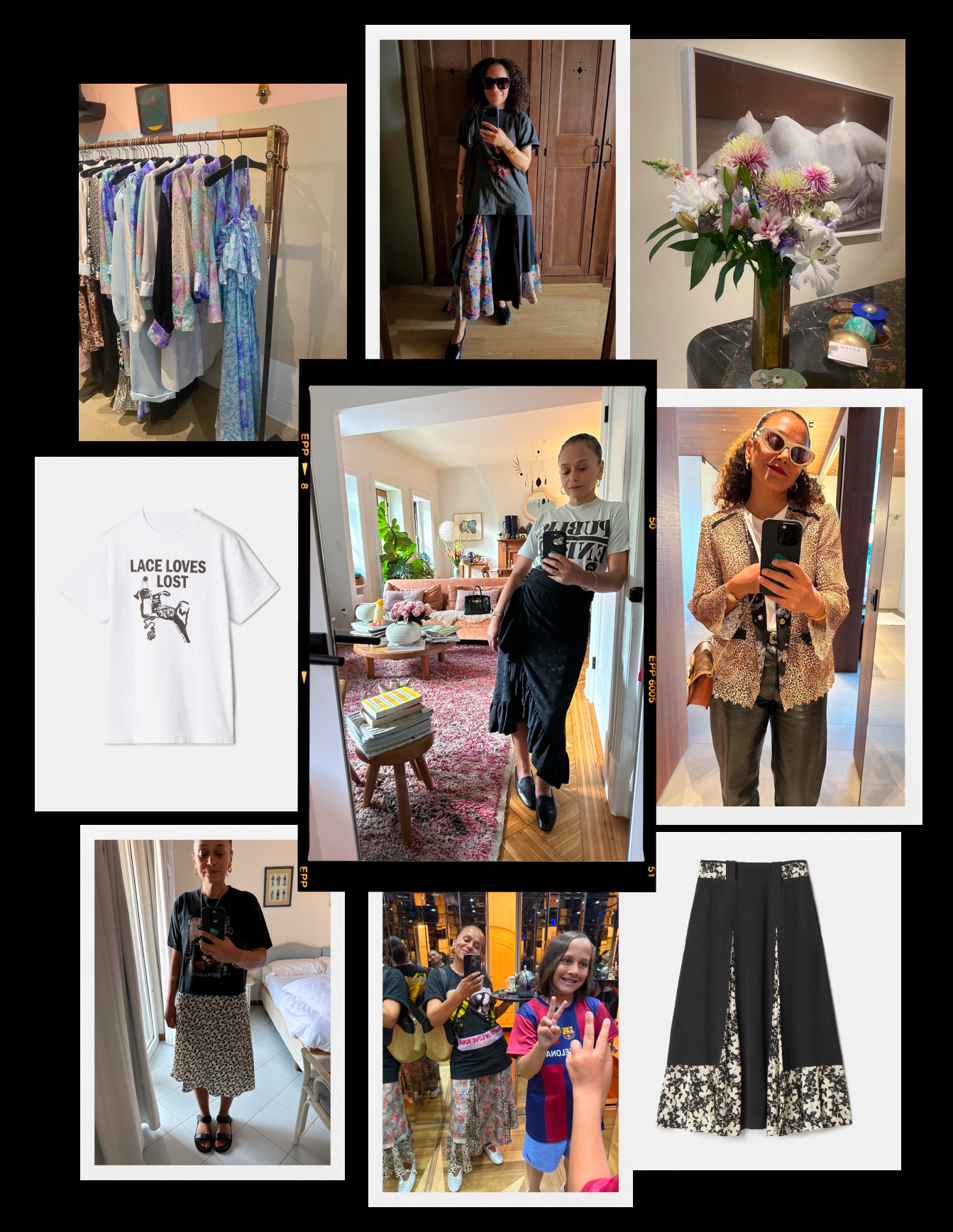 Samira in the Maison Mayle store