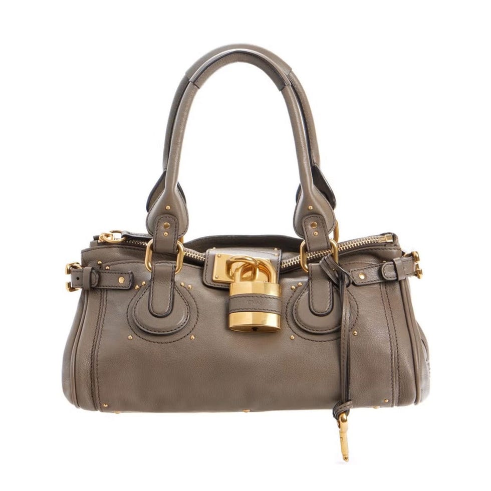 CHLOÉ Paddington Leather Satchel 