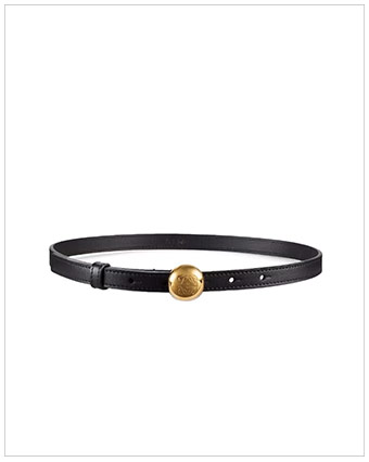 LOEWE Pebble Leather Belt