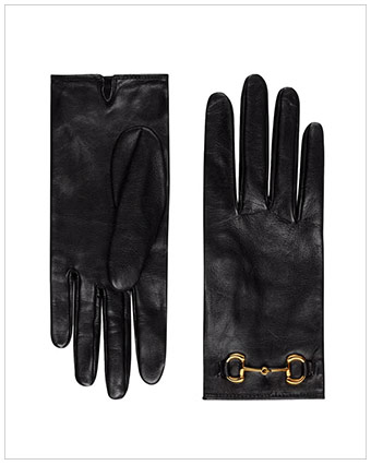 GUCCI Leather Gloves