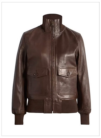 SCHOTT NYC Leather Flight Jacket
