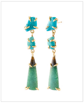 LISA EISNER 3 Drop Earrings