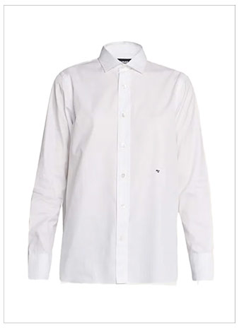 HOMMEGIRLS  Classic Button-Up Cotton Shirt