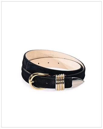 DÉHANCHE Hollyhock Leather Belt