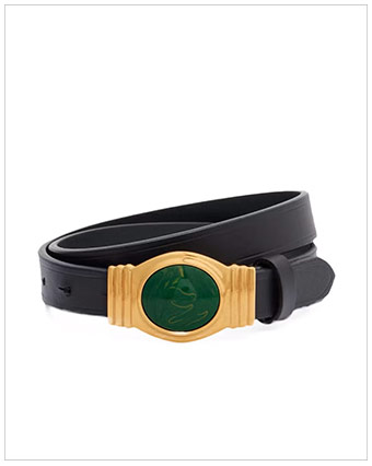 ETRO Embellished Leather Belt