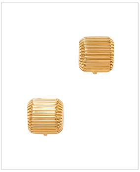 MARTHA CALVO Elle Gold-Plated Clip Earrings