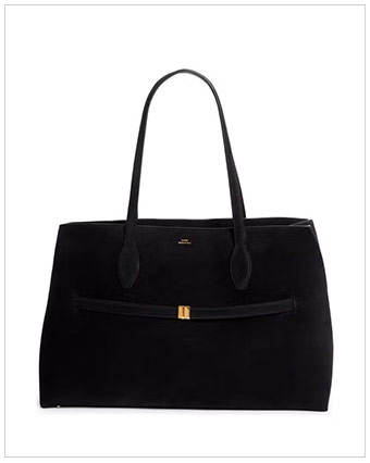 TOTEME Lounge Belted Suede Tote