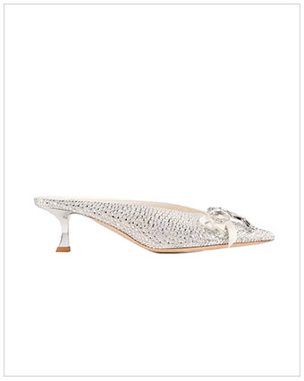 JIMMY CHOO Auria Mule 50