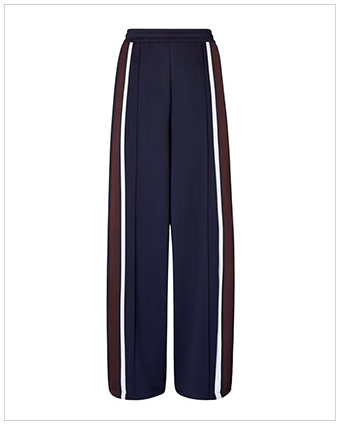 TORY BURCH Oversized Jersey Track Pant