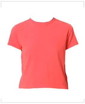 AGOLDE Adine Shrunken Tee