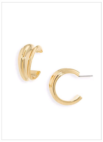 JENNY BIRD Lennon Hoop Earrings