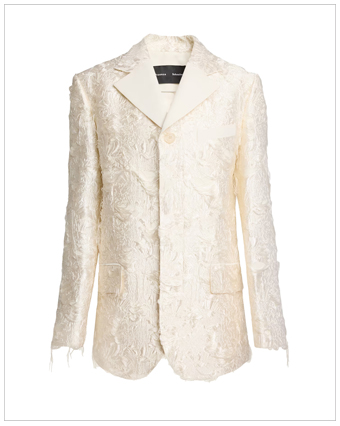 Proenza Schouler Theodora Chrysanthemum Jacquard Jacket