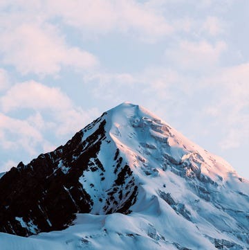 snow-covered mountain