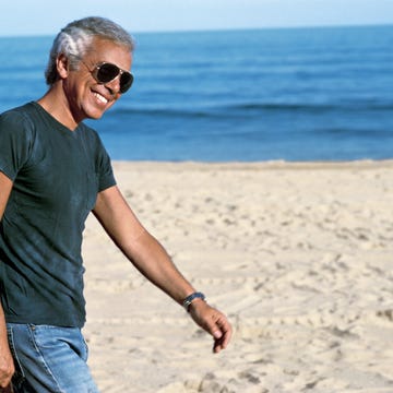 Ralph Lauren on the beach