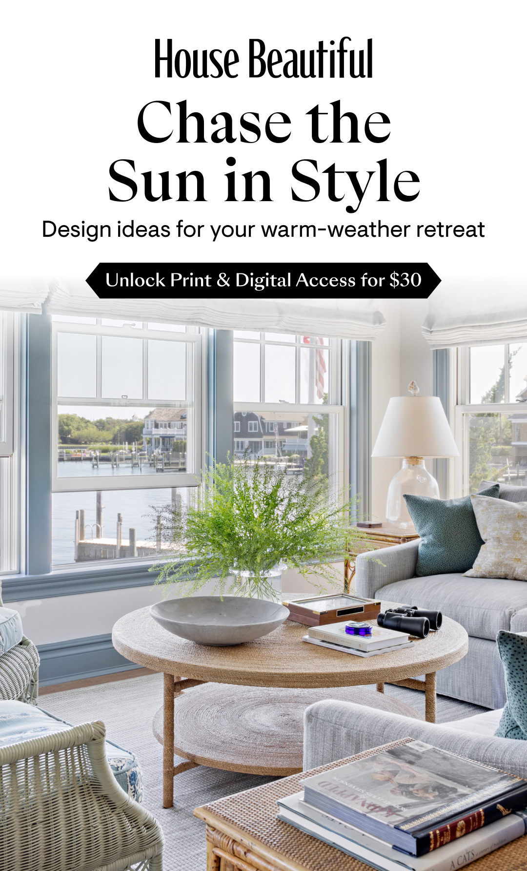 Chase the Sun in Style. Unlock print and digital access for $30/yr.