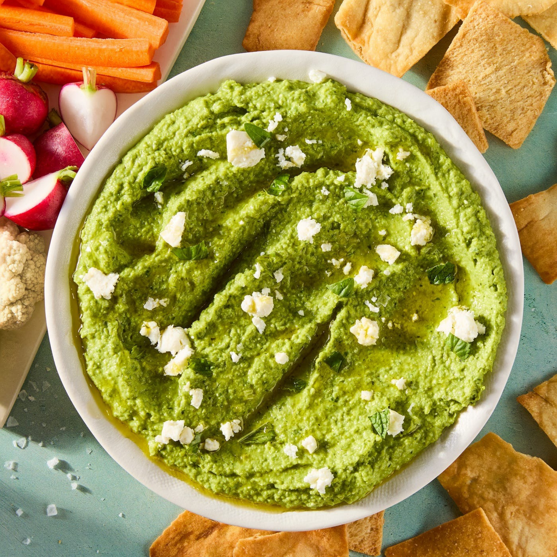 Spring Pea & Feta Dip
