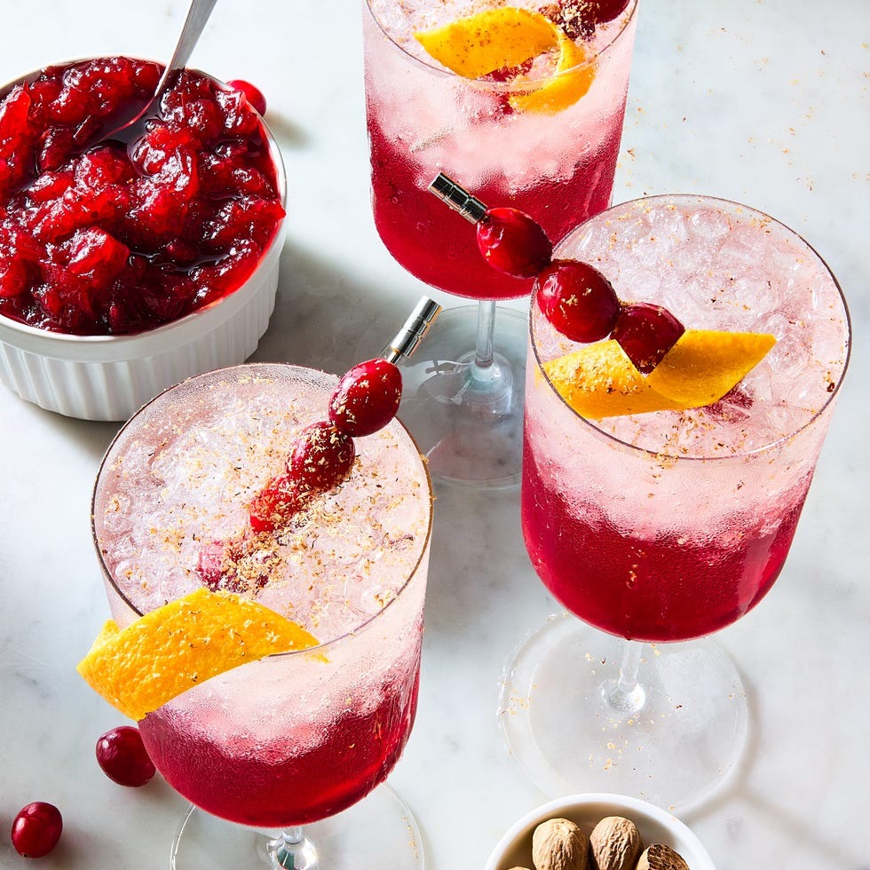 Cranberry Sauce Spritz