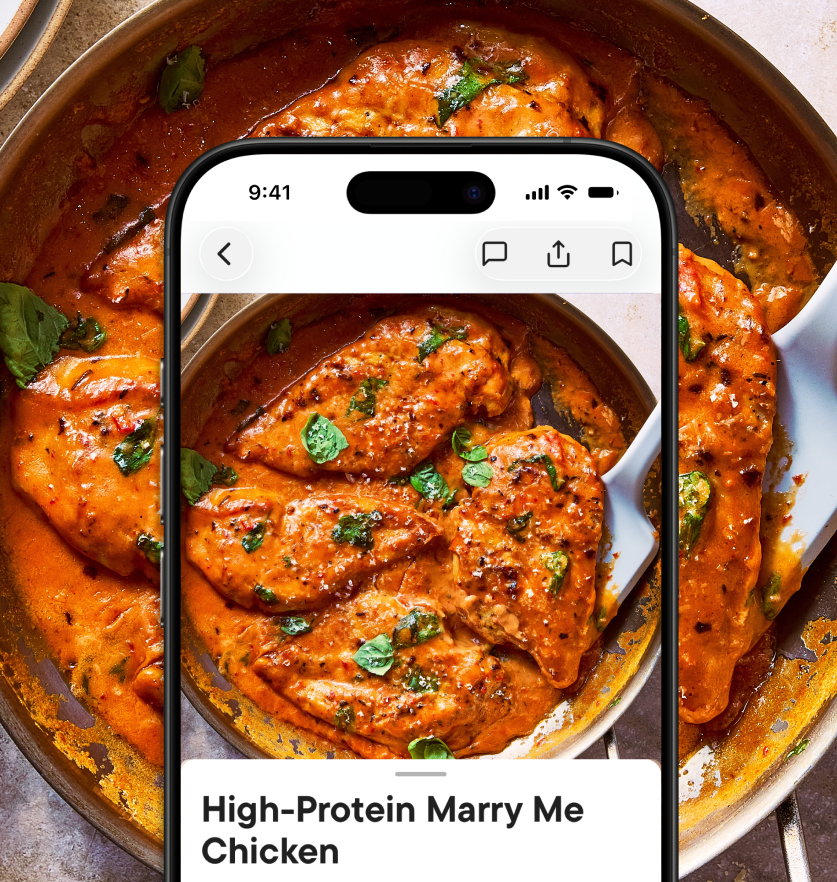 High-Protein Marry Me Chicken on the Delish app
