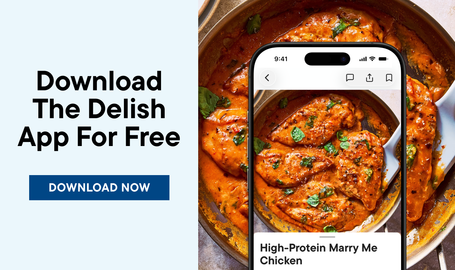 Download the Delish app for free