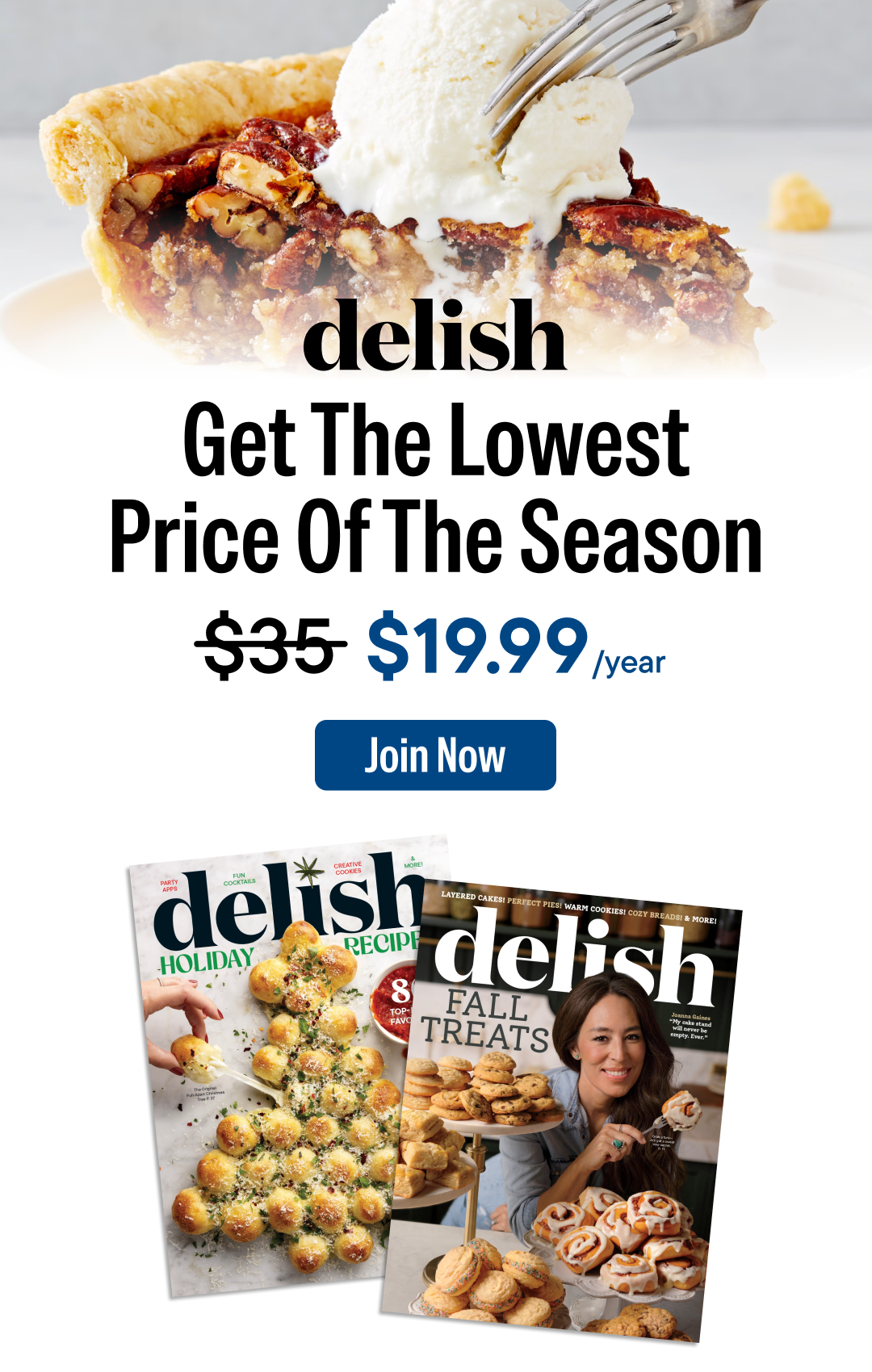 Delish - Lowest price of the season