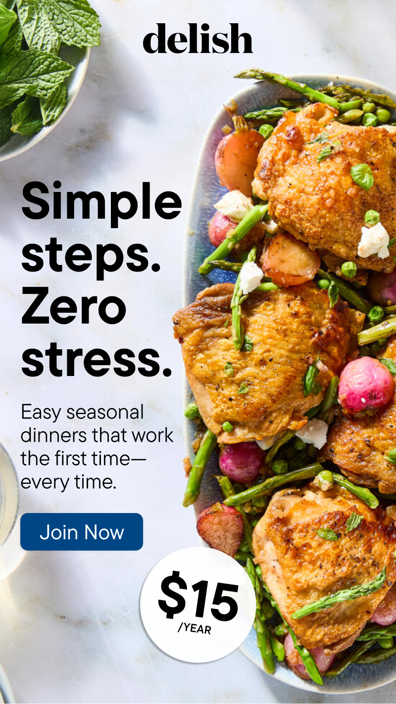 Get 1 year for $15 - Join Delish