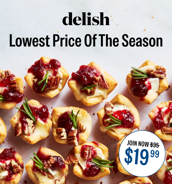 Delish - Lowest price of the season