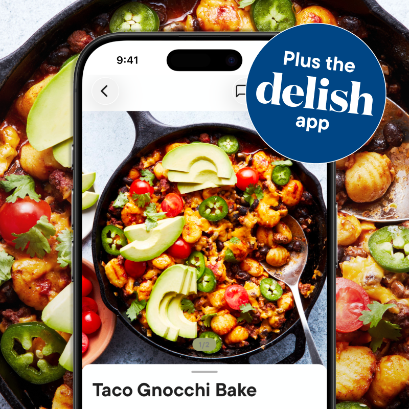 Taco Gnocchi on the Delish app