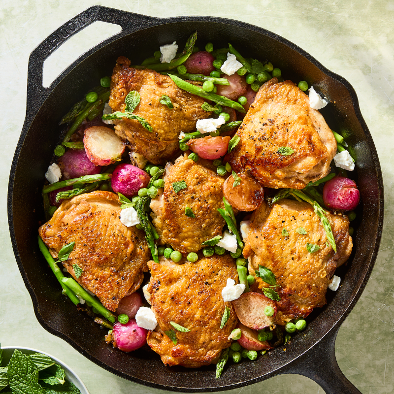 Spring Recipe featured on Delish