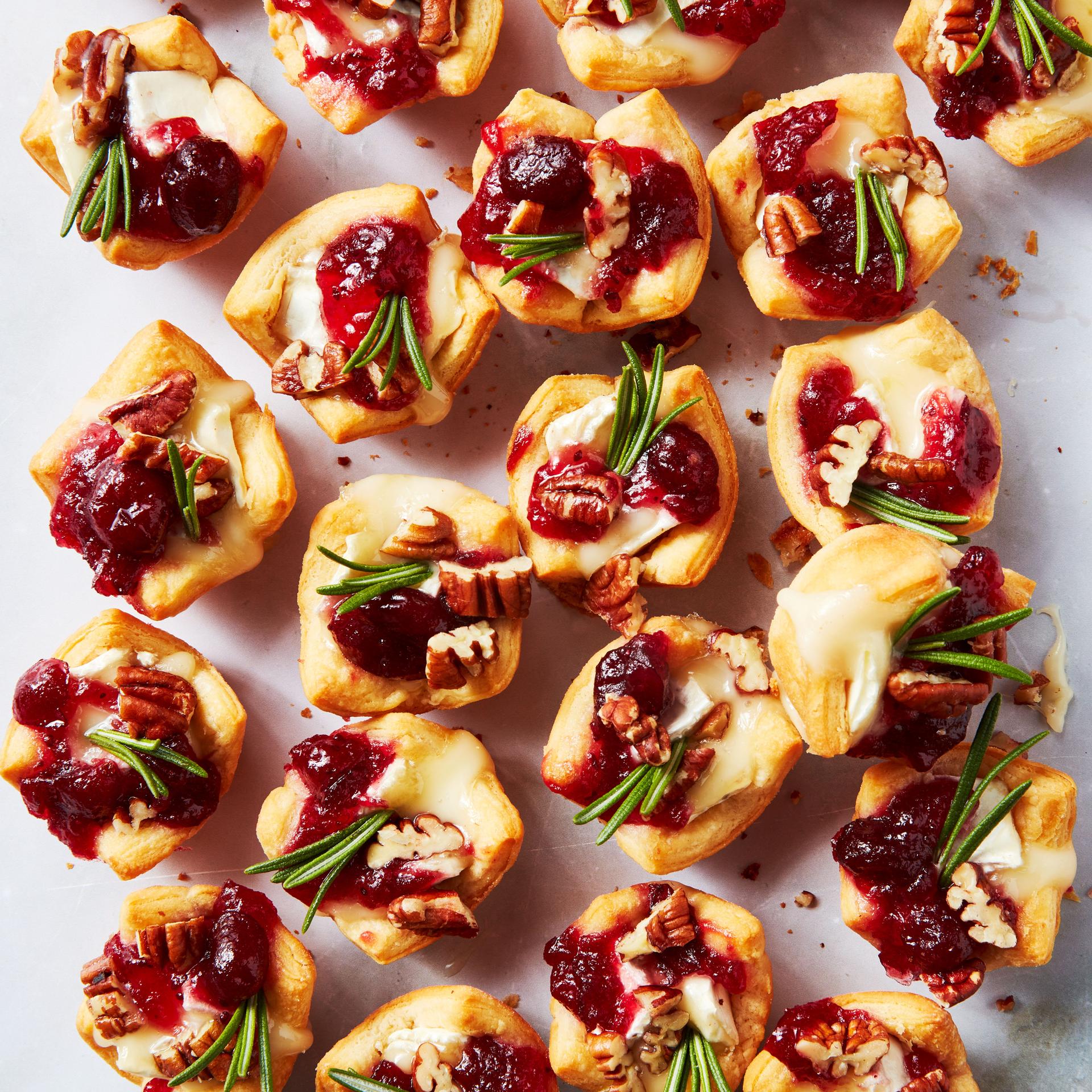 Cranberry Brie Bites Cranberry Brie Bites
