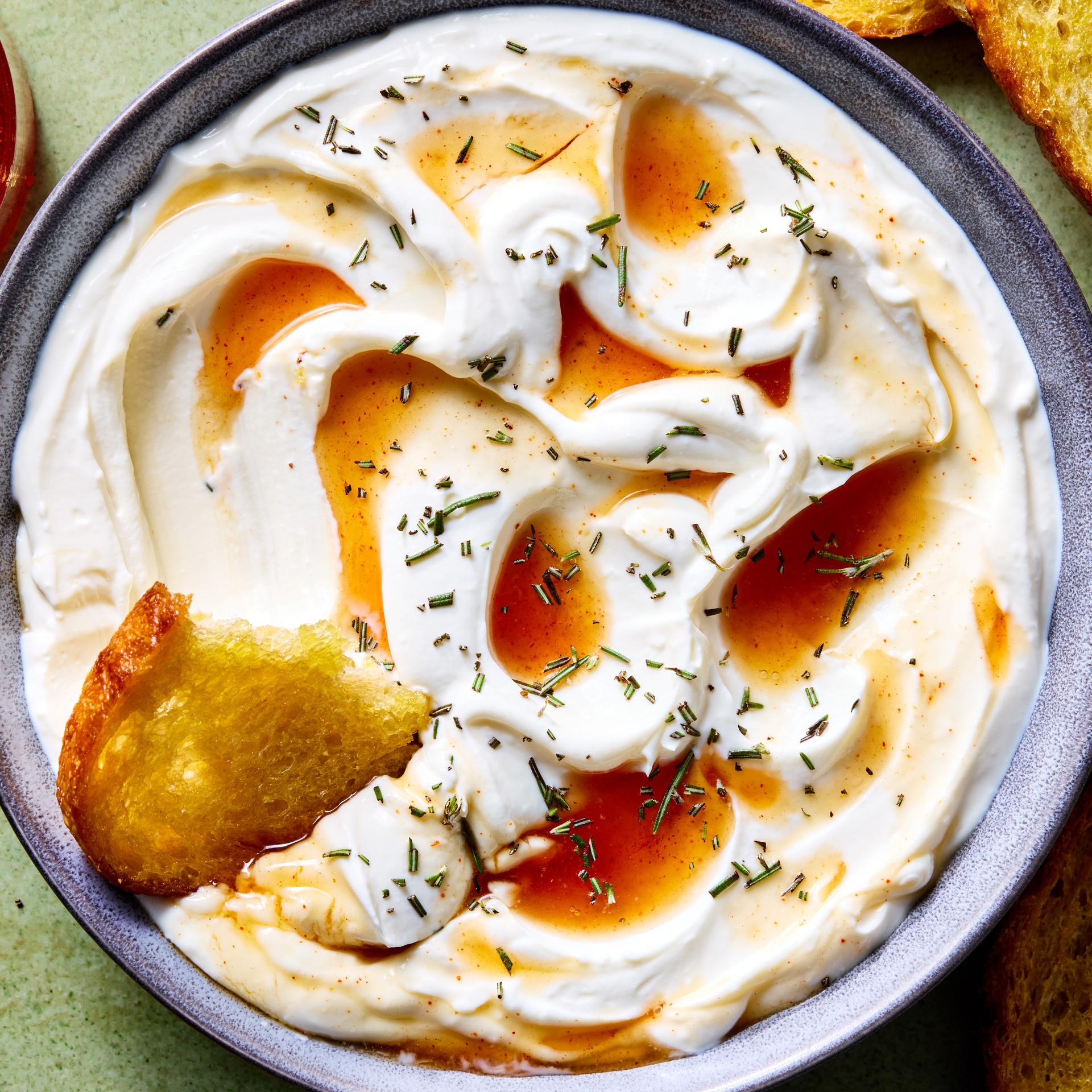 Hot Honey Whipped Ricotta Hot Honey Whipped Ricotta