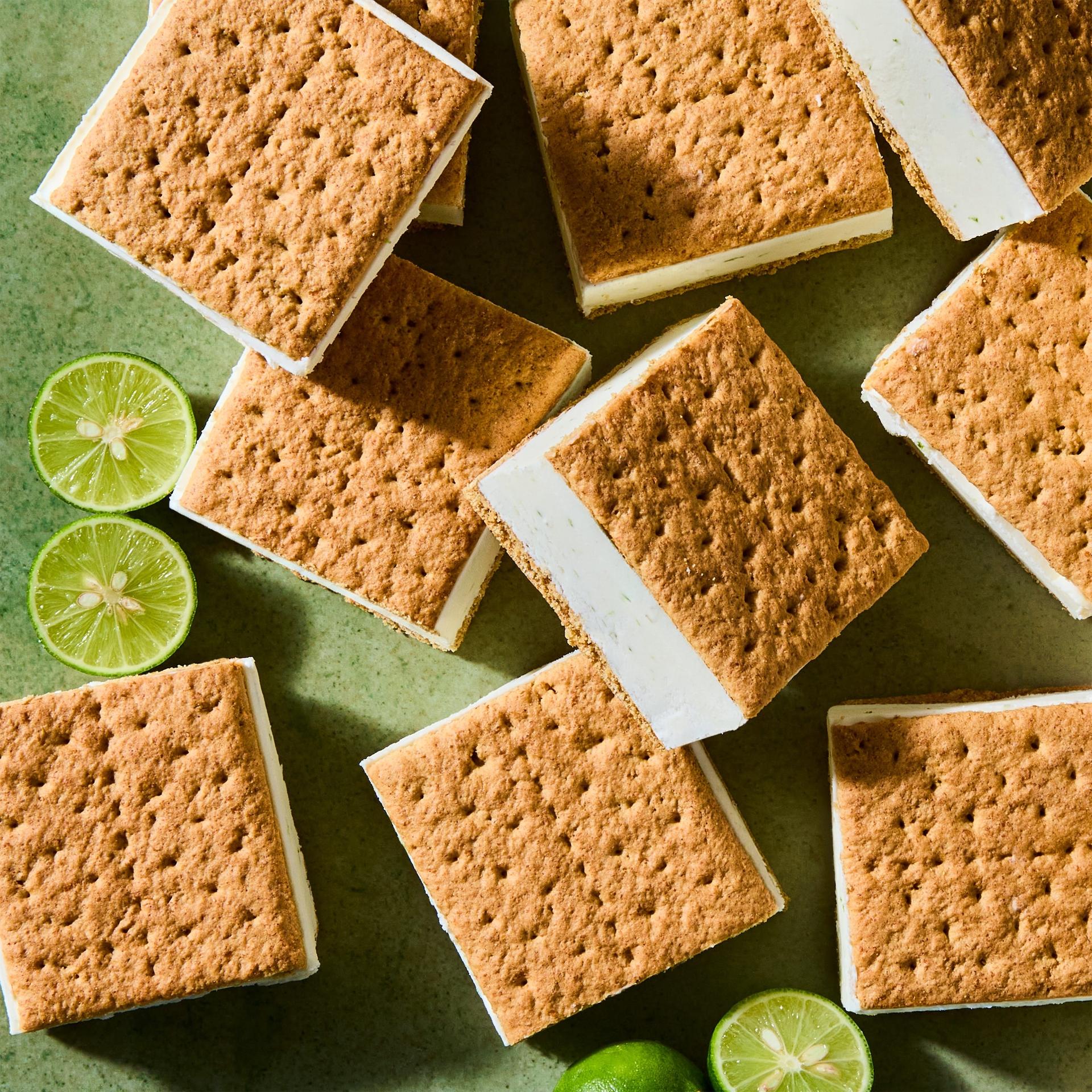 Key Lime Pie Ice Cream Sandwich Key Lime Pie Ice Cream Sandwich