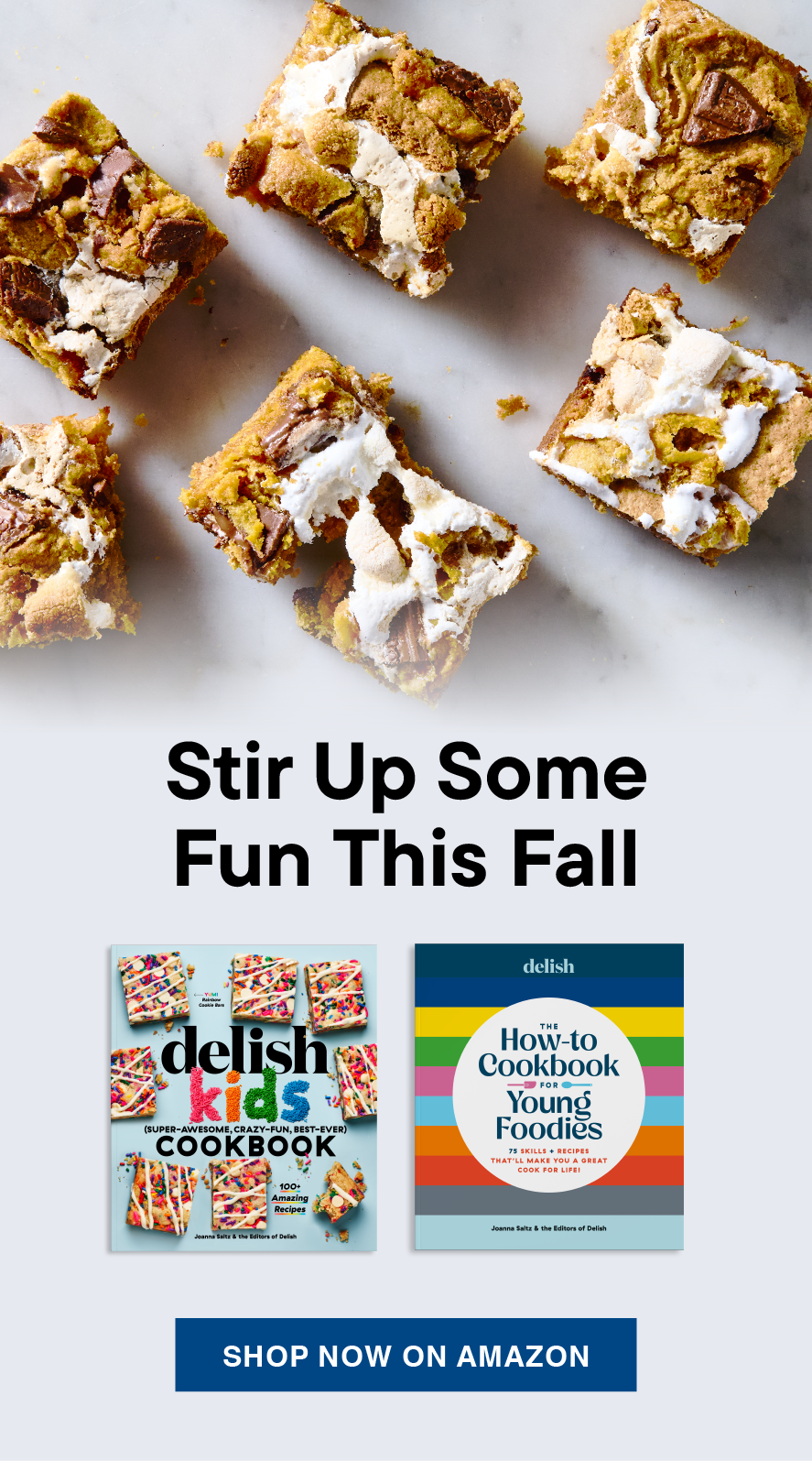 Stir Up Some Fun This Fall - Delish Kids Cookbook and How-To Cookbook for Young Foodies - Order now on Amazon Stir Up Some Fun This Fall - Delish Kids Cookbook and How-To Cookbook for Young Foodies - Order now on Amazon