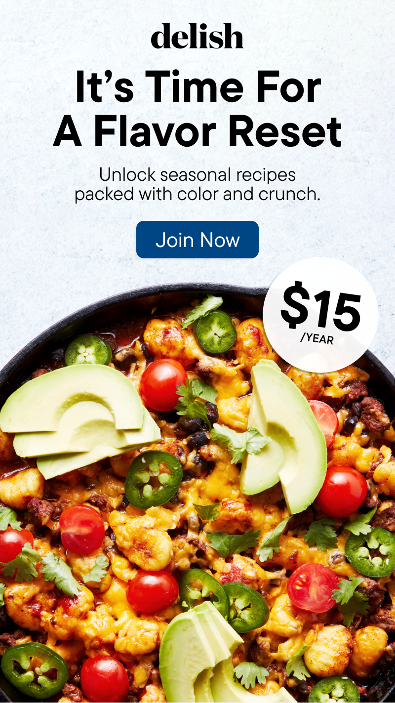 Get 1 year for $15 - Join Delish